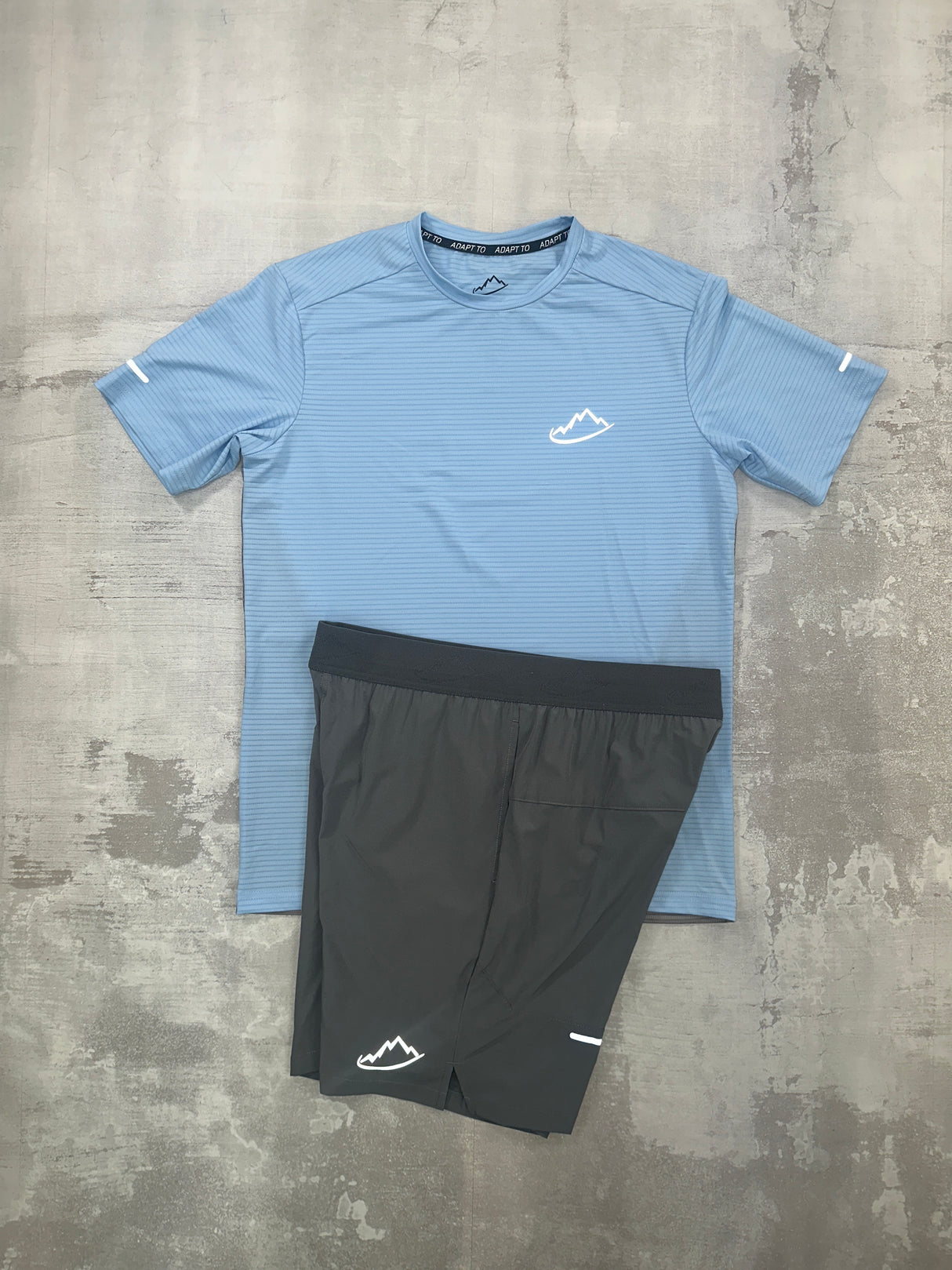 Adapt To Incline Set Sky Blue - T-shirt & Shorts