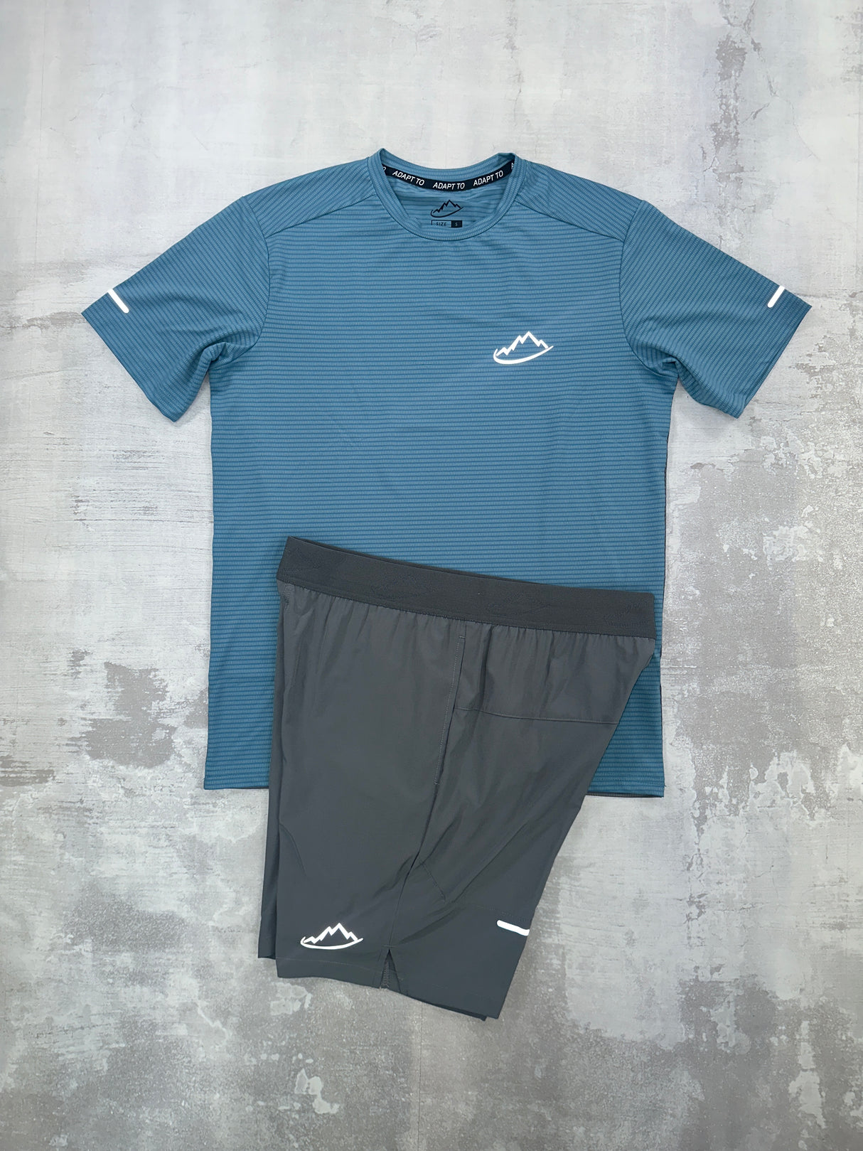 Adapt To Incline Set Turquoise - T-shirt & Shorts