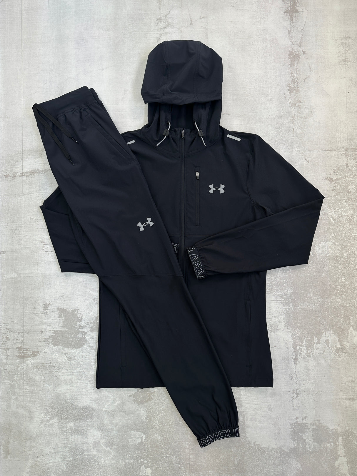 Under Armour Vanish Tracksuit Black - Jacket & Trousers