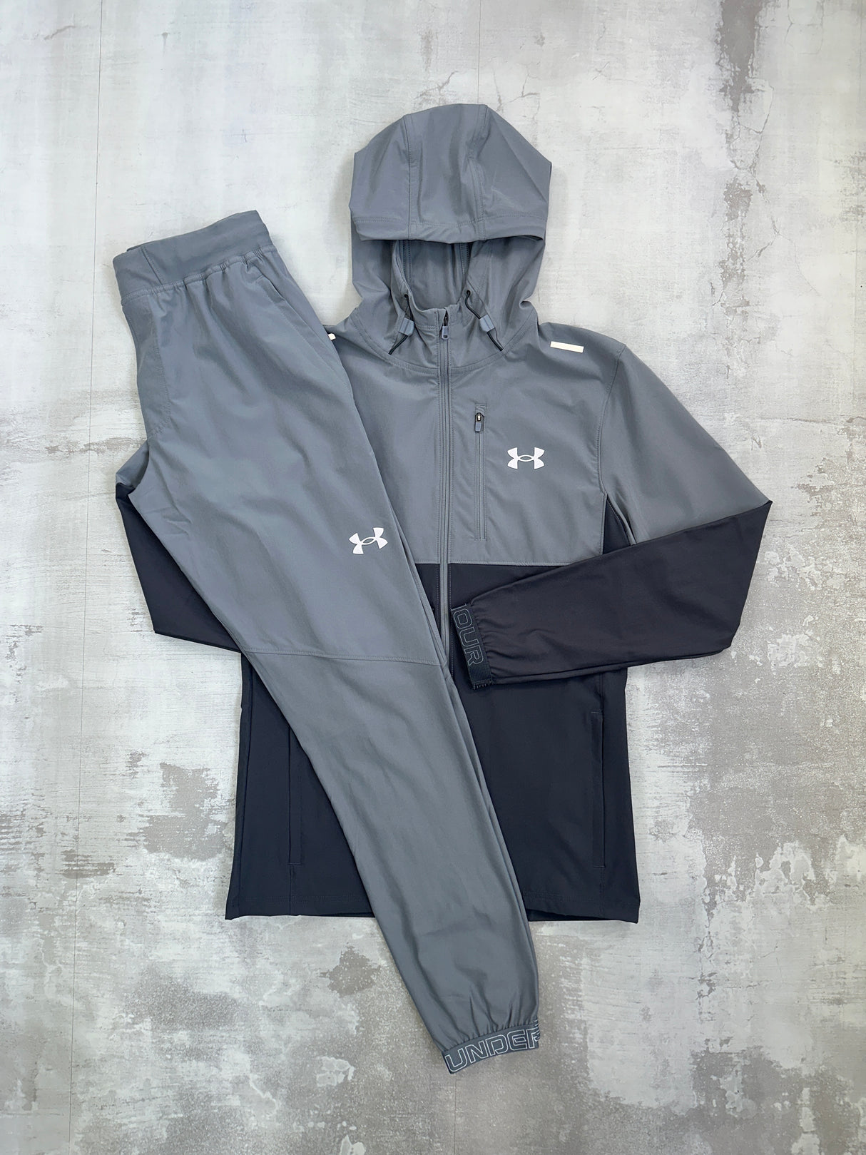Under Armour Vanish Tracksuit Grey - Jacket & Trousers