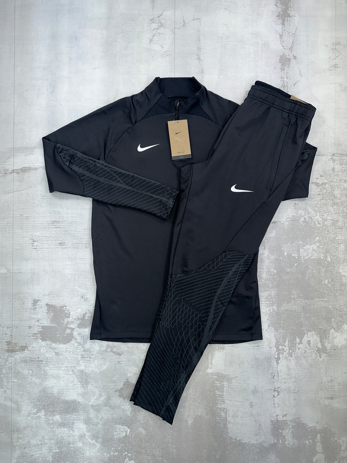 Nike strike set Graphite - 1/2 zip & trousers