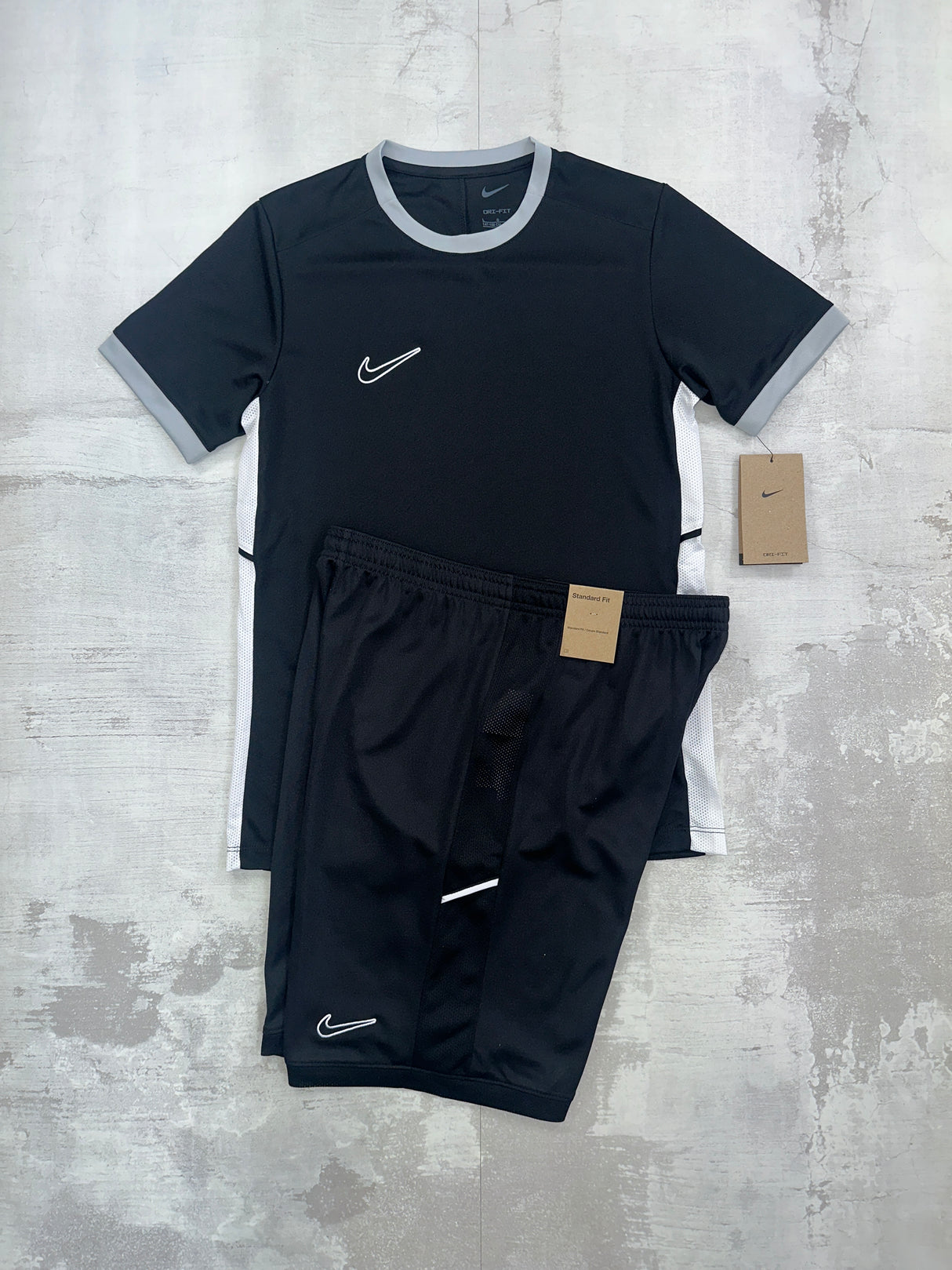 Nike Dri-Fit Junior Academy set Black - t-shirt & shorts