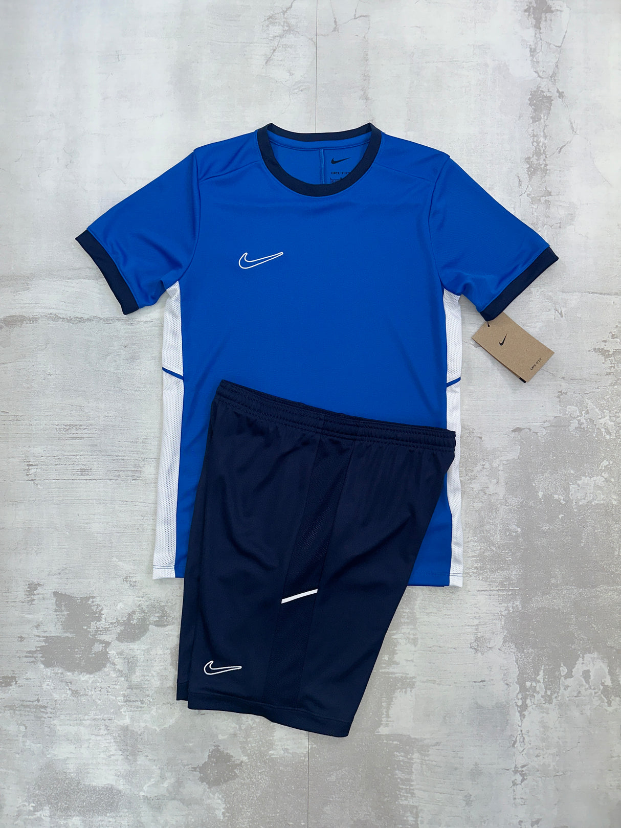 Nike Dri-Fit Junior Academy set Royal Blue - t-shirt & shorts