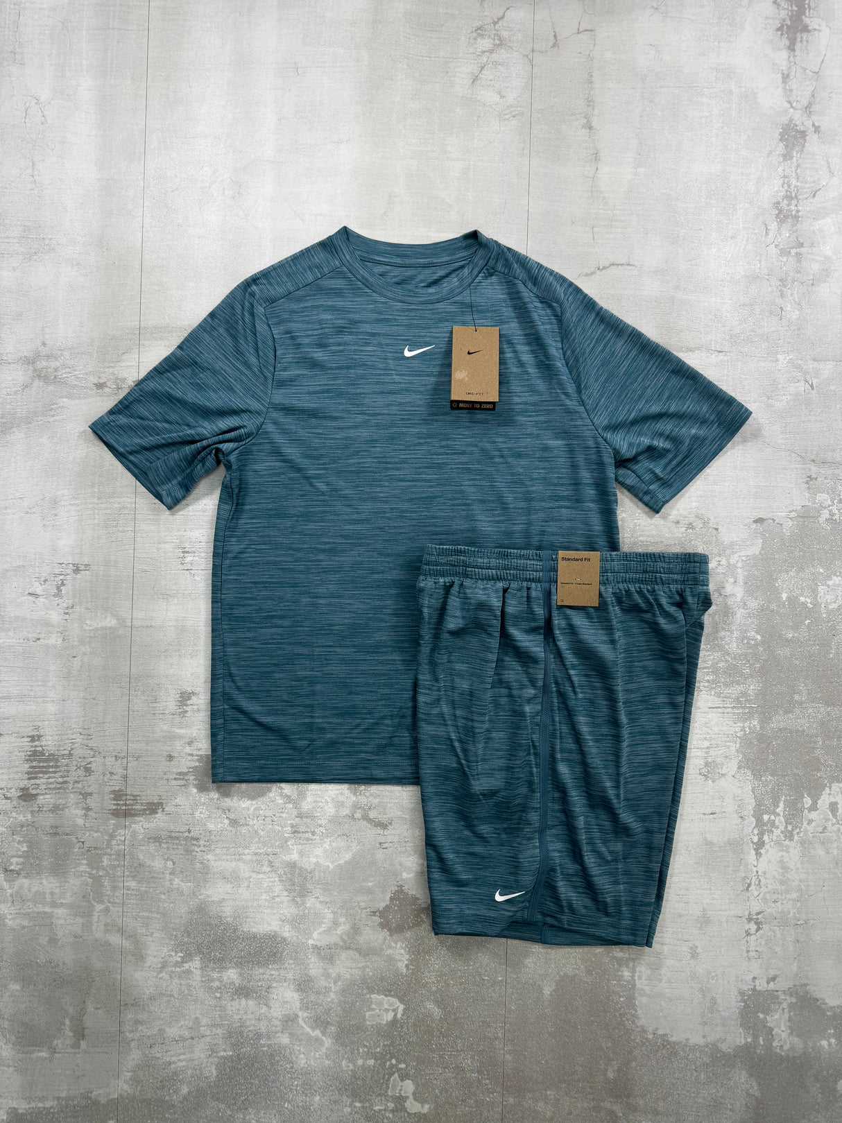 Nike Junior Multi-set Sky Blue - t-shirt & shorts