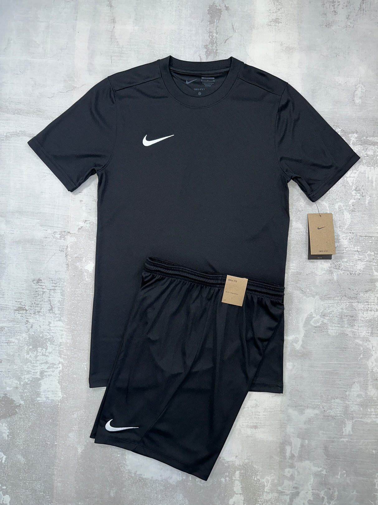 Nike Dri-Fit set Black - t-shirt & shorts