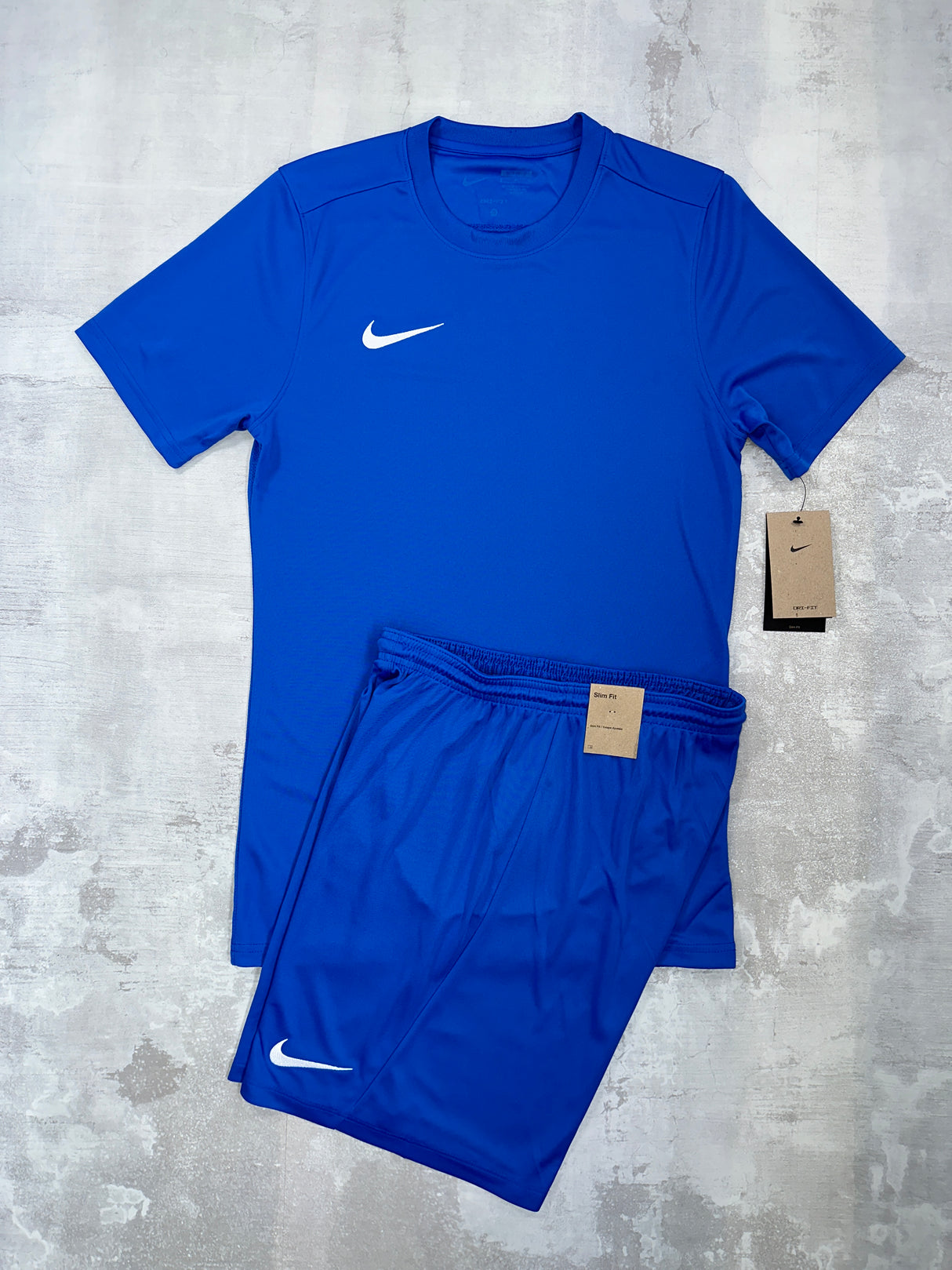 Nike Dri-Fit Set | Royal Blue | T-Shirt & Shorts