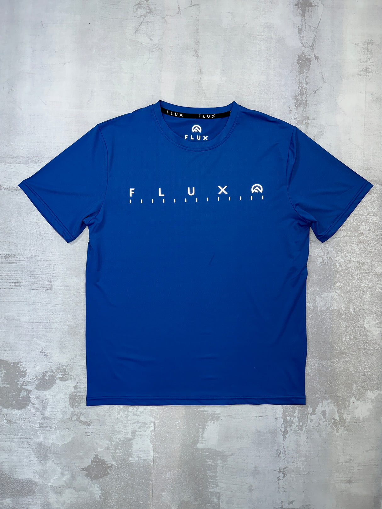 Flux Graphic Logo T-Shirt - Cobalt