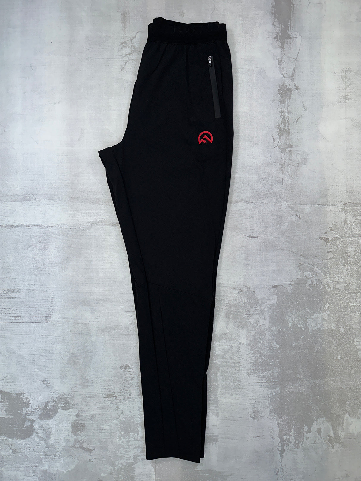 Flux Junior Versatility Tracksuit Pants - Black/Grey/Red