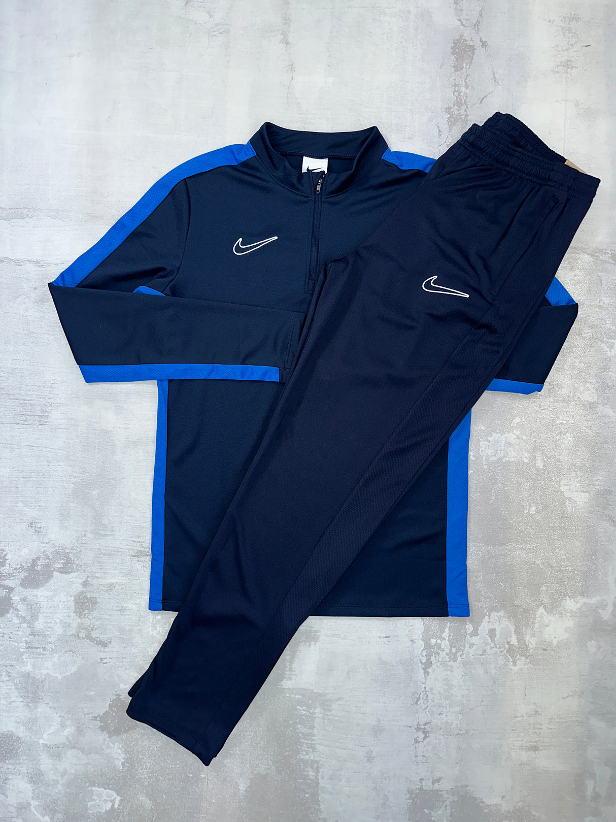 Nike Junior Academy set Navy - 1/2 Zip & Trousers