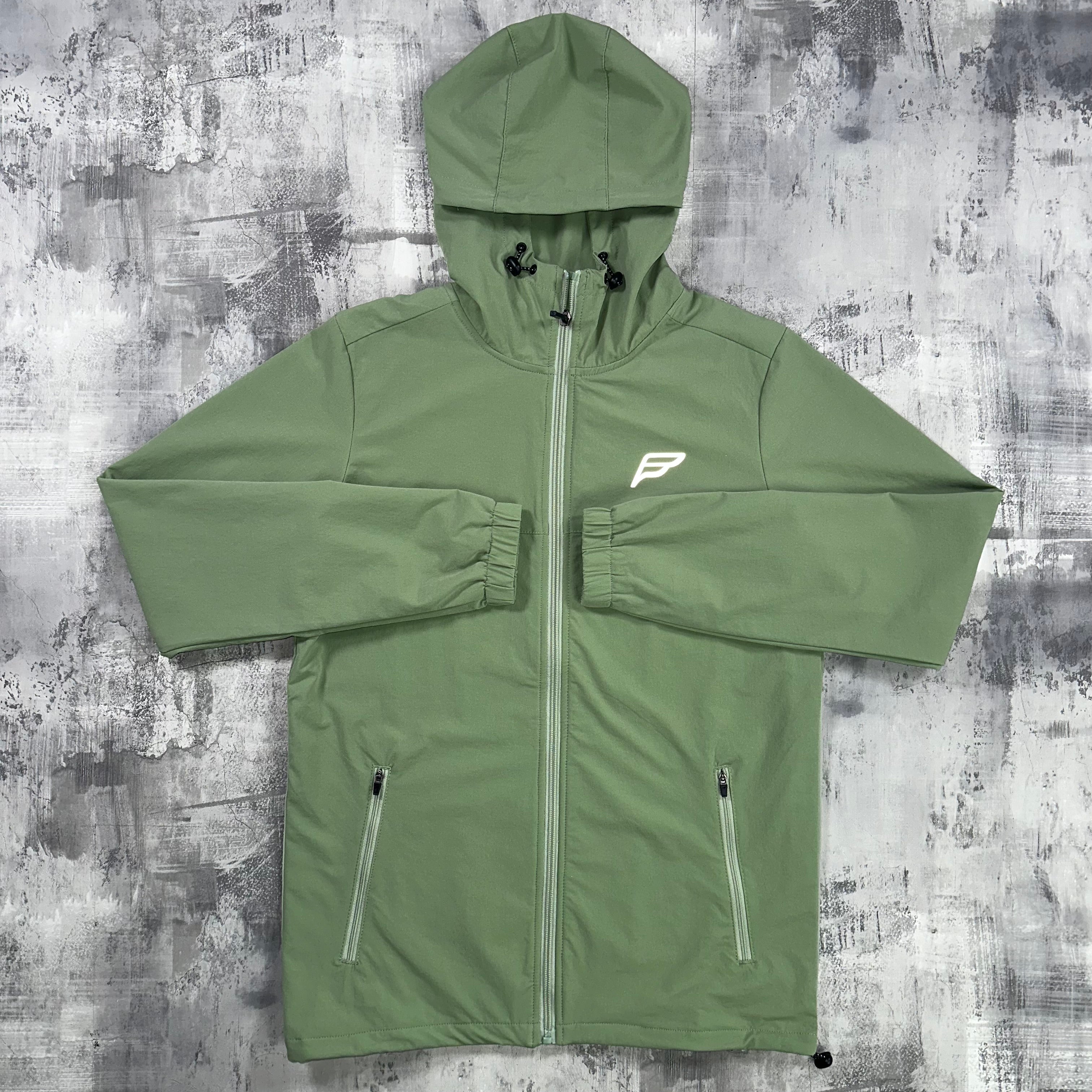 Frequency Thrive jacket Sage Green