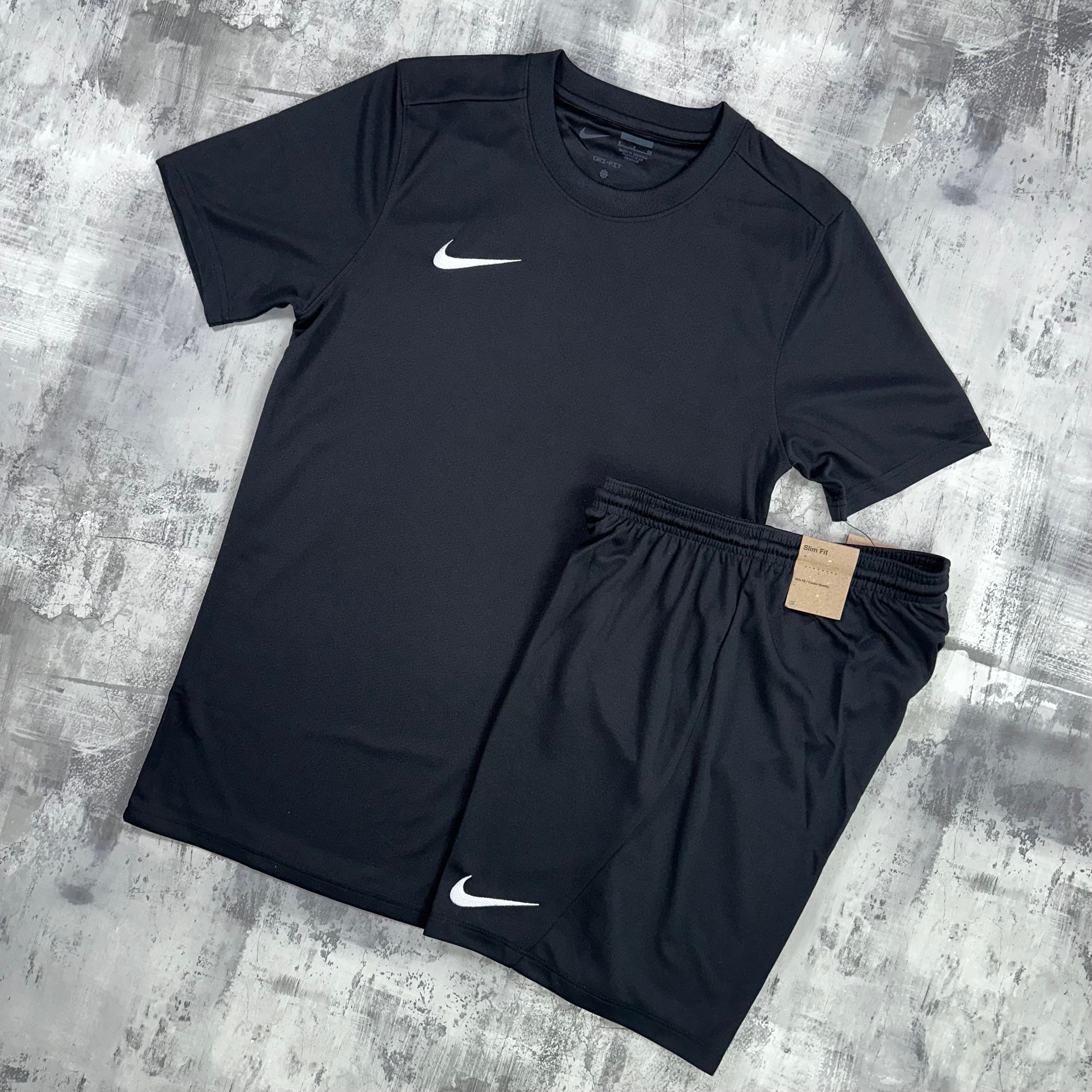Nike Dri-Fit set Black - t-shirt & shorts