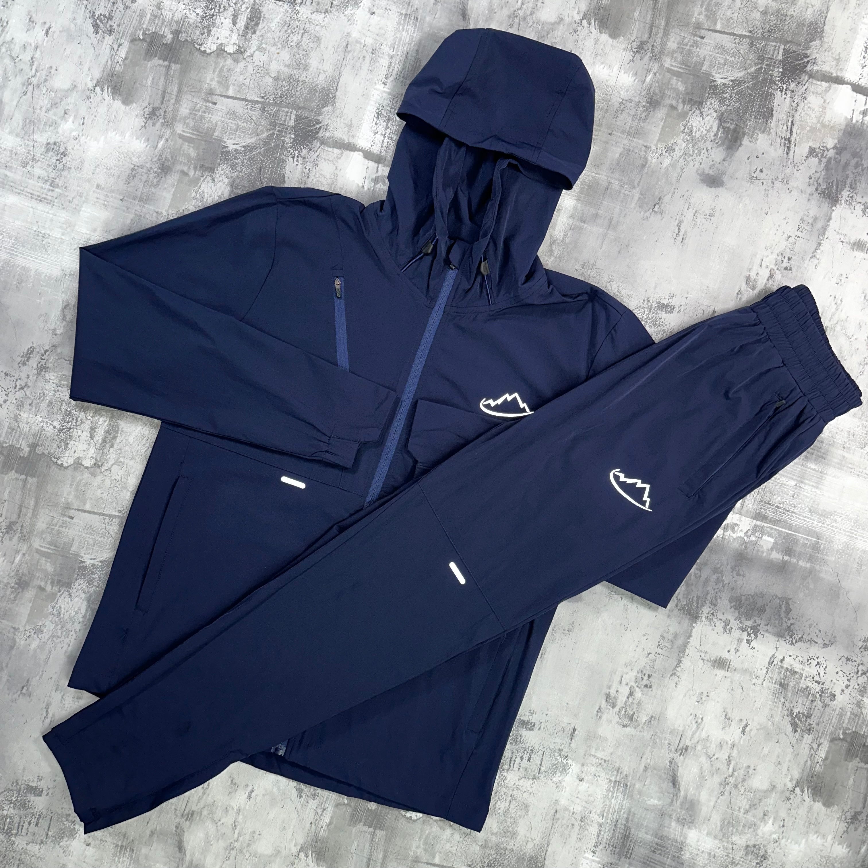 Adapt To tracer set Navy - Jacket & Trousers