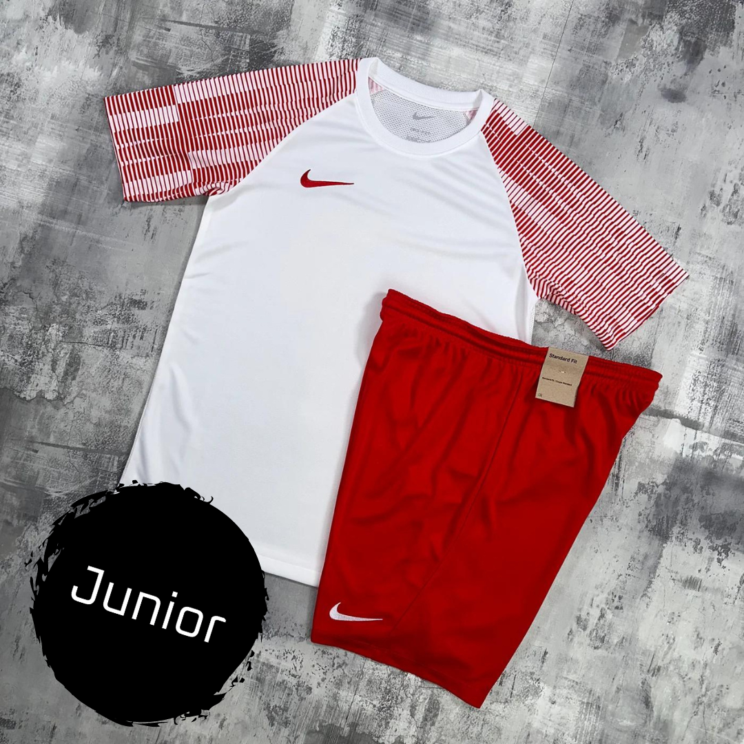 Nike Junior Academy Pro Set Red - T-Shirt & Shorts