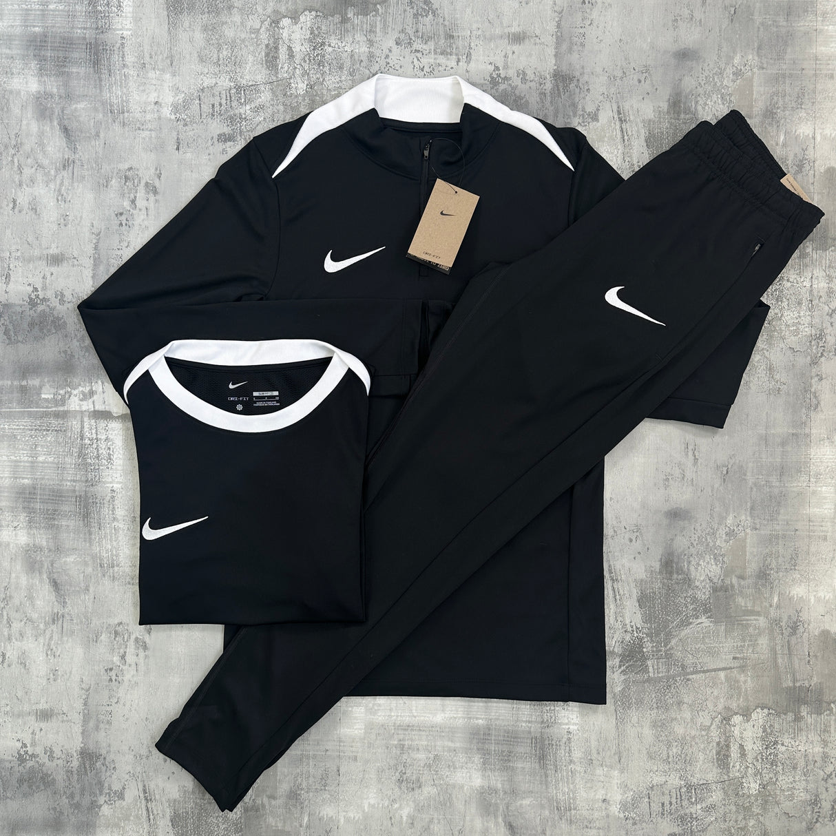 Nike Academy Pro Drill set Black 3 Piece The Tech Club