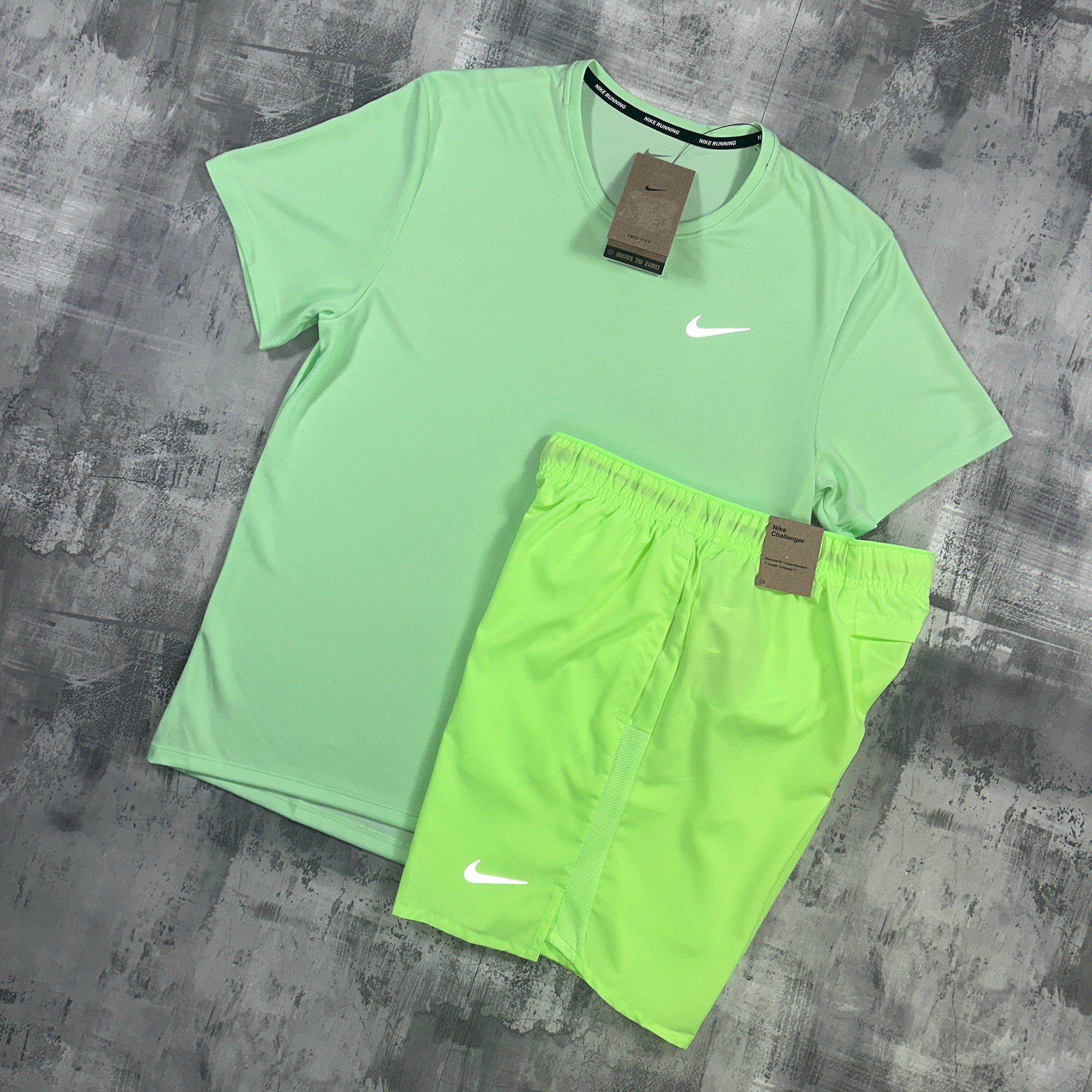 Nike Miler set Vapour - t-shirt and shorts