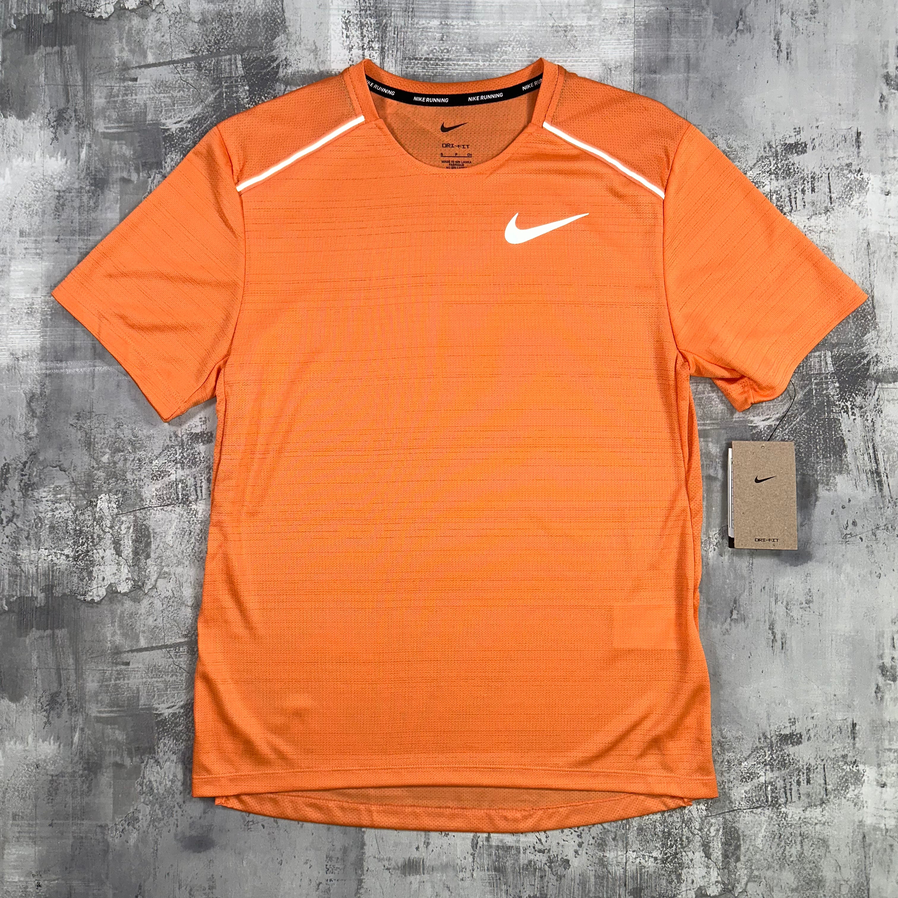 Nike miler t-shirt Orange