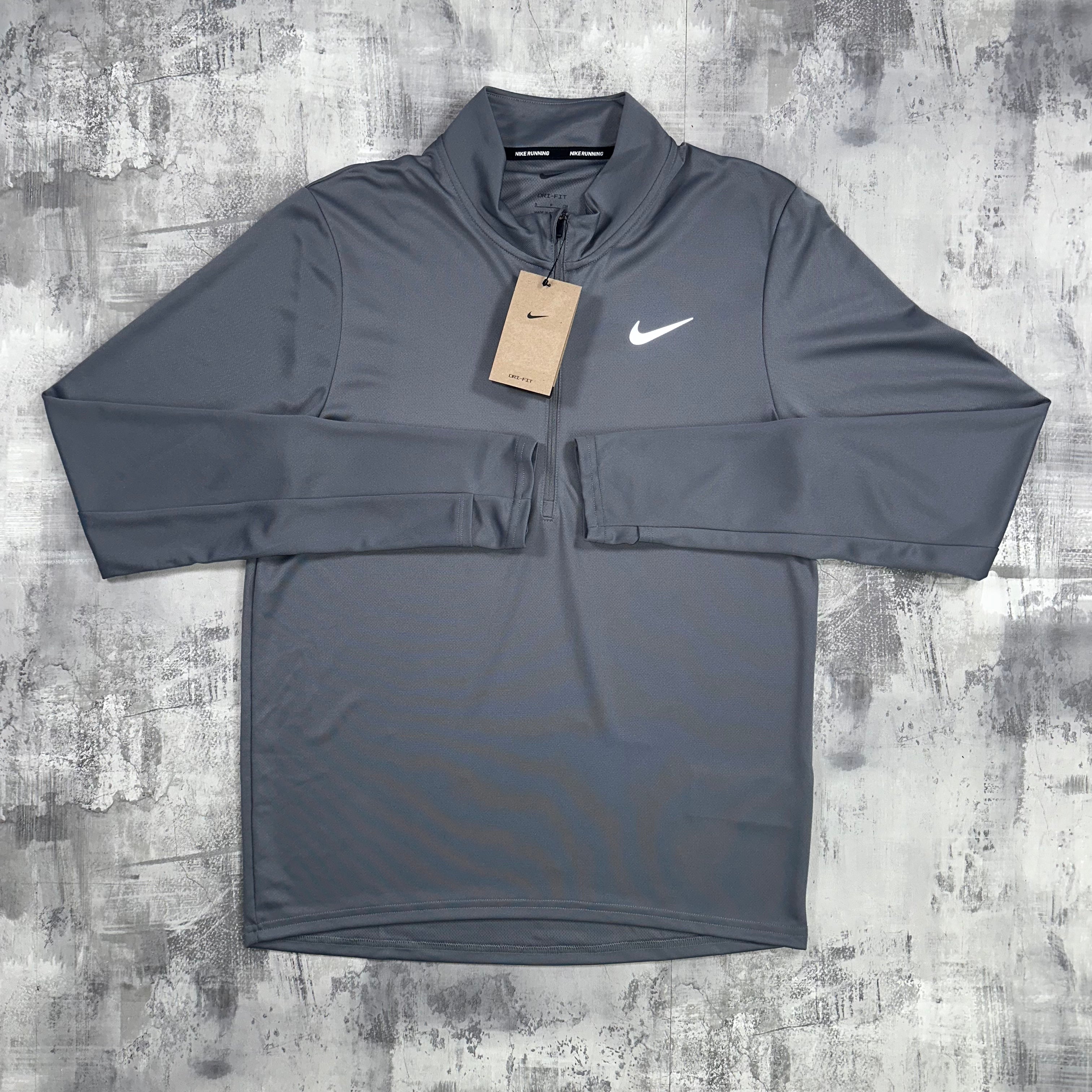 Nike pacer 1/2 zip Smoke Grey