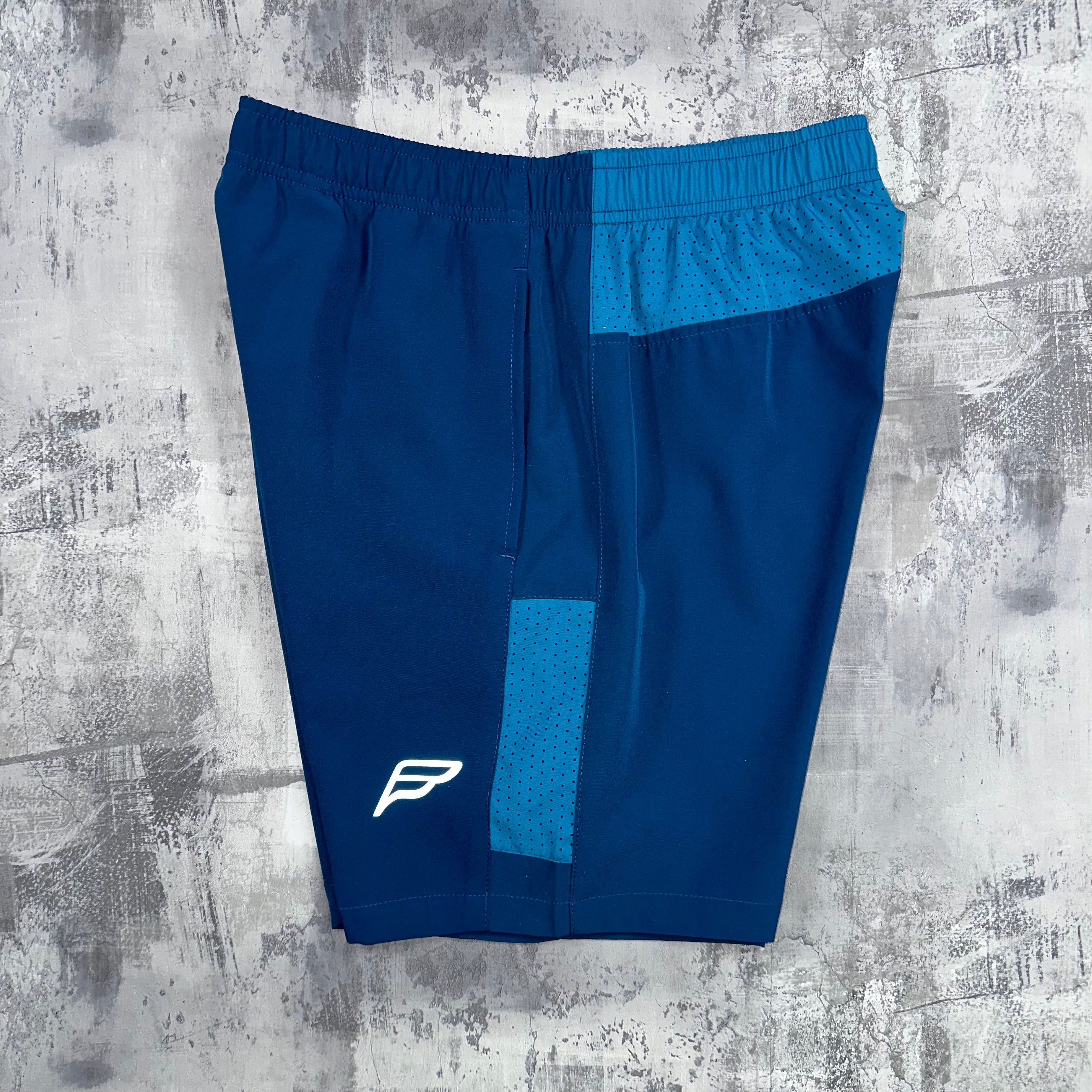 Frequency Active Vent Shorts Teal