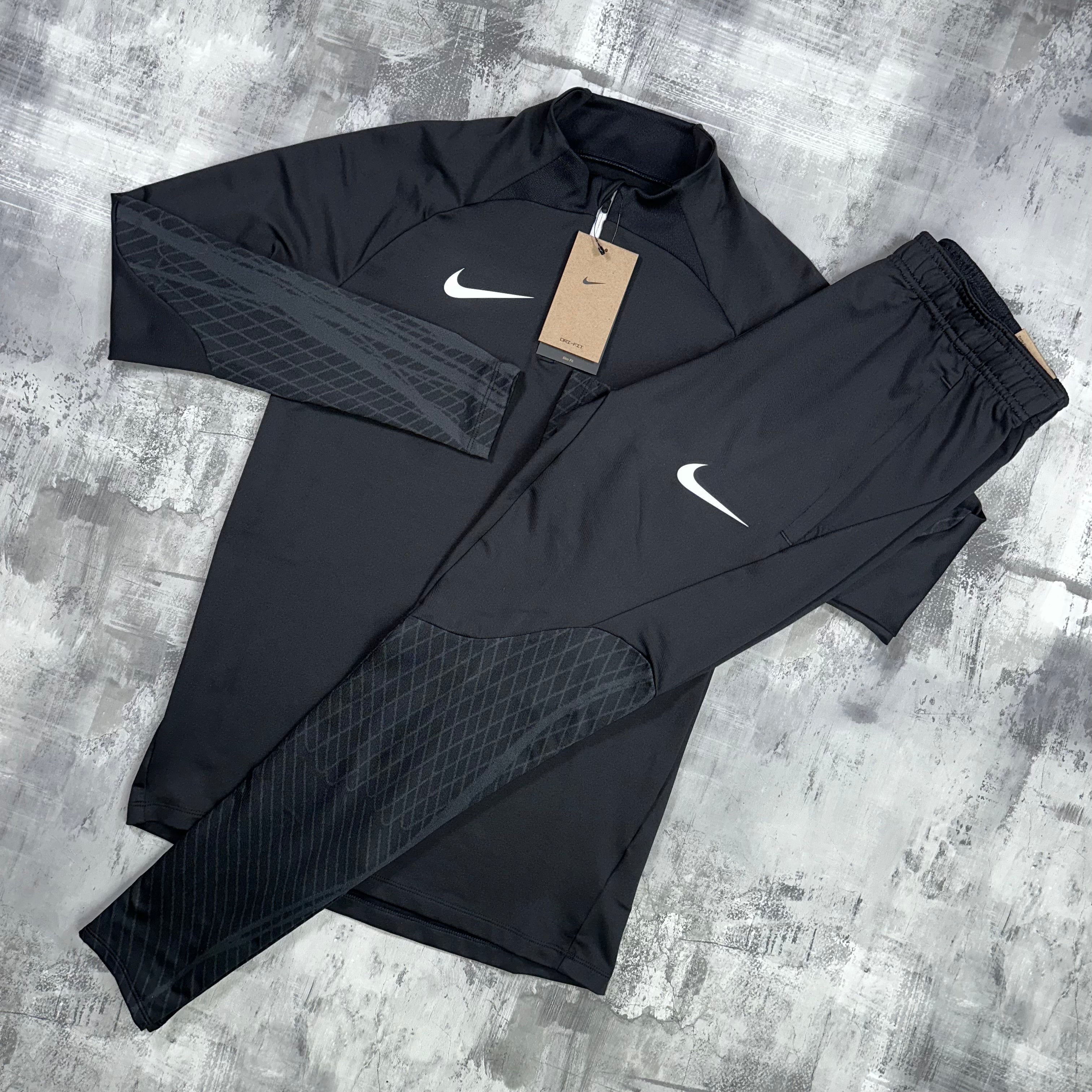 Nike Dri-Fit Strike set Graphite - 1/2 zip & trousers