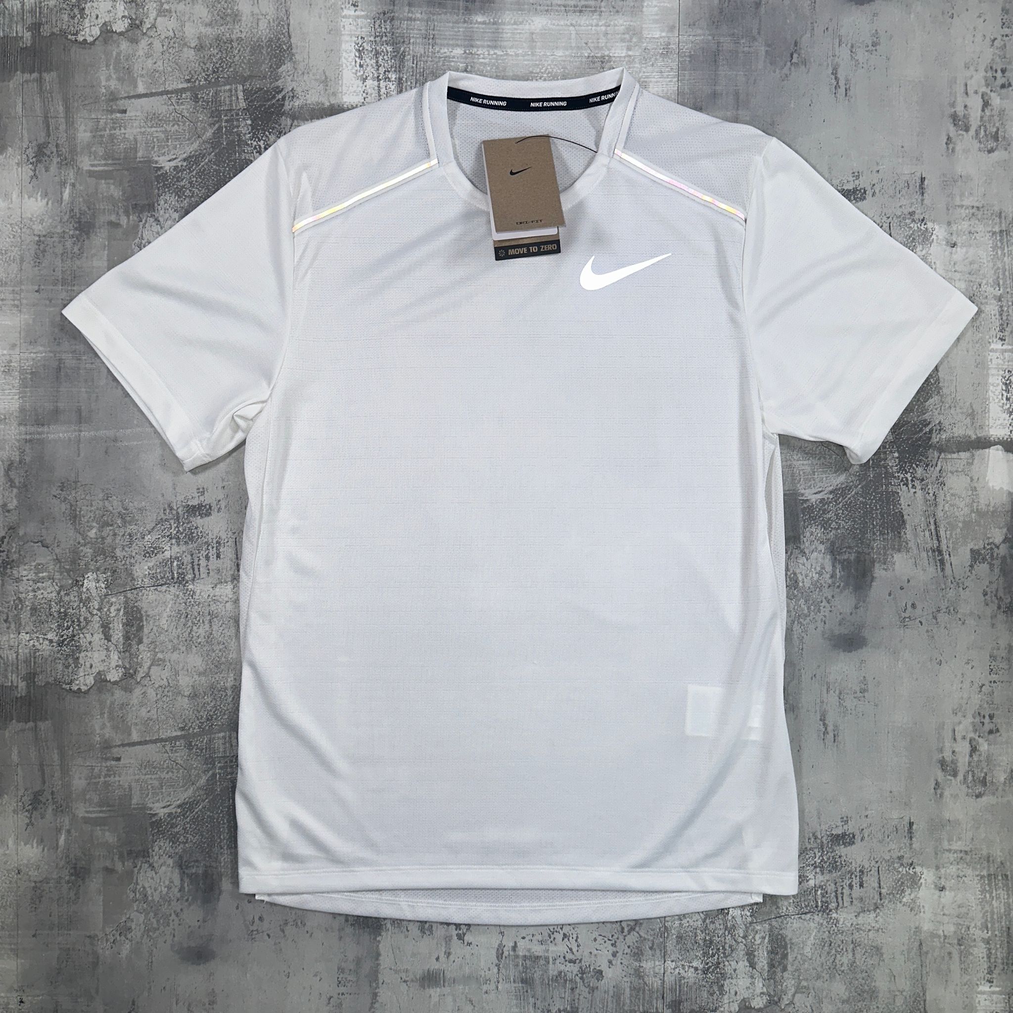 Nike miler t-shirt White
