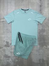 Adapt To Kinetic Set - T-Shirt & Shorts Mint