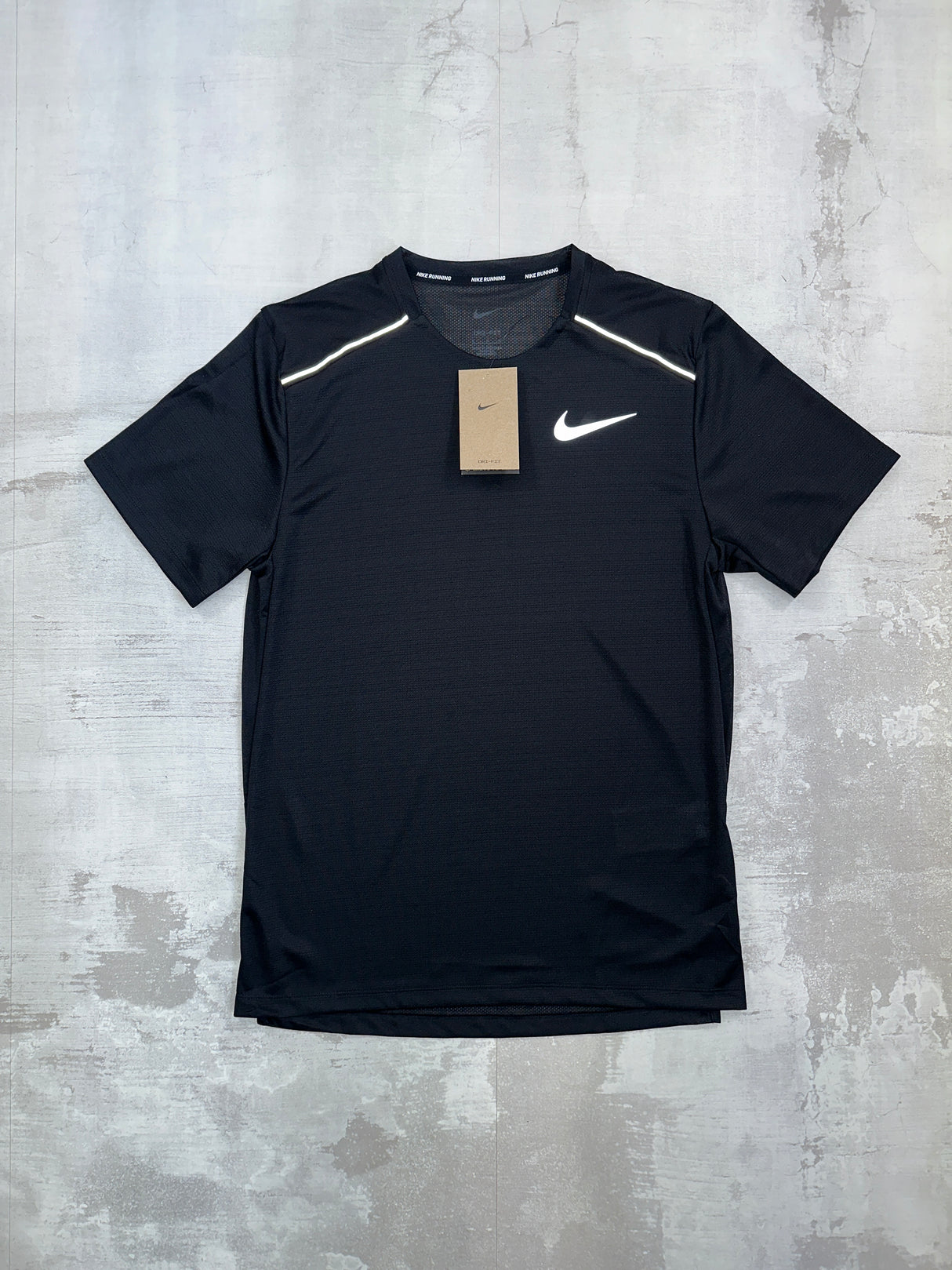 Nike Miler t-shirt Black