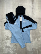 Nike Dri-Fit Phenom Set Sky Blue - Jacket & Trousers