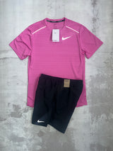 Nike Miler set Pink - t-shirt and shorts