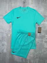 Nike Junior Dri-Fit set | Turquoise | T-Shirt & Shorts