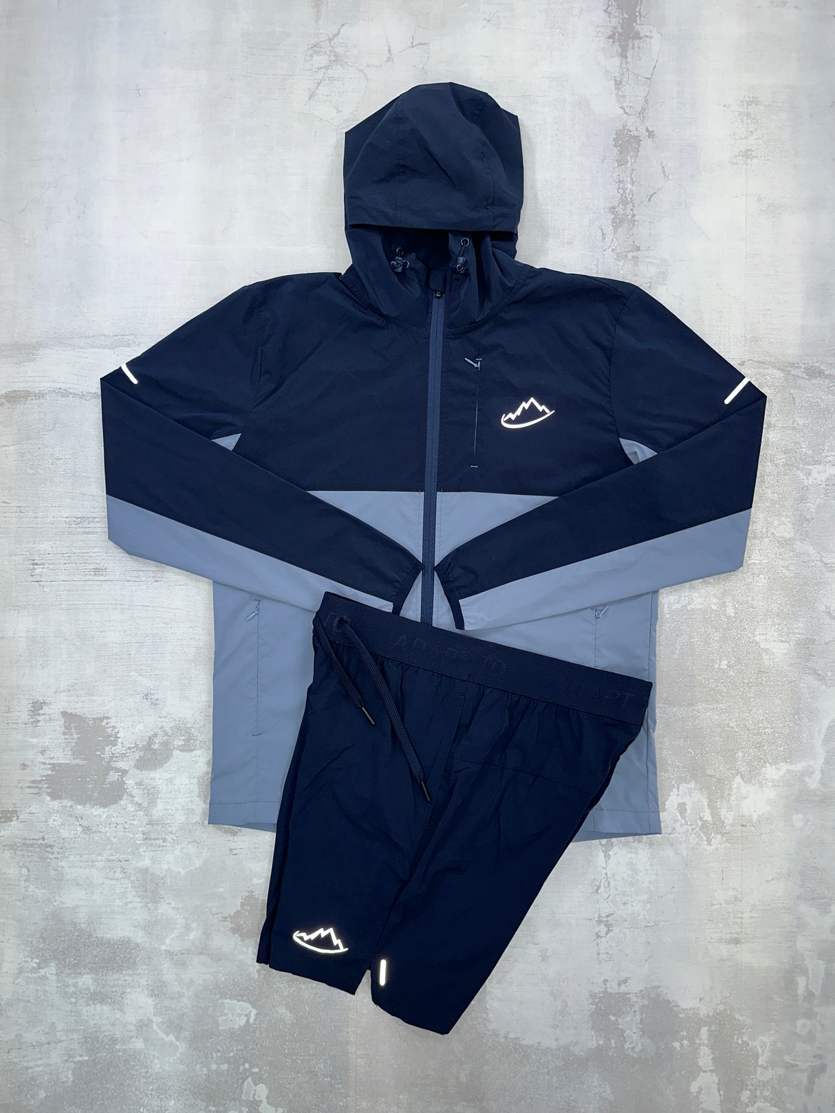 Adapt To Versa Set Navy - Jacket & Shorts