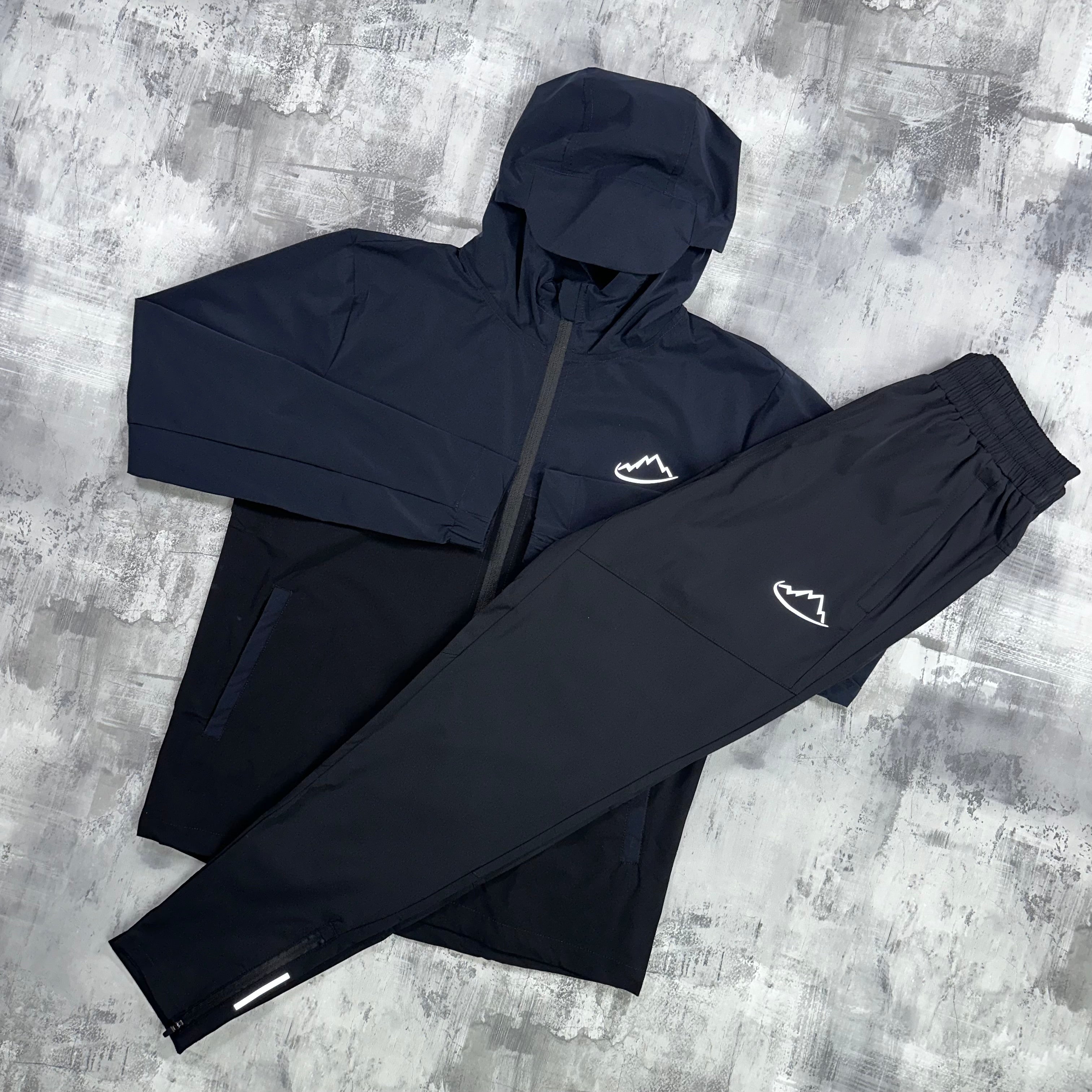 Adapt To Resistance set Navy / Black - Jacket & Trousers